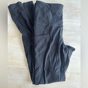 Athleta Black Pocket Leggings